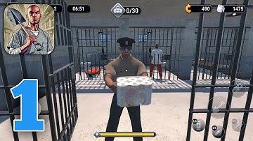 Prison Escape Simulator 3D - Gameplay Walkthrough Part 1 (iOS, Android)