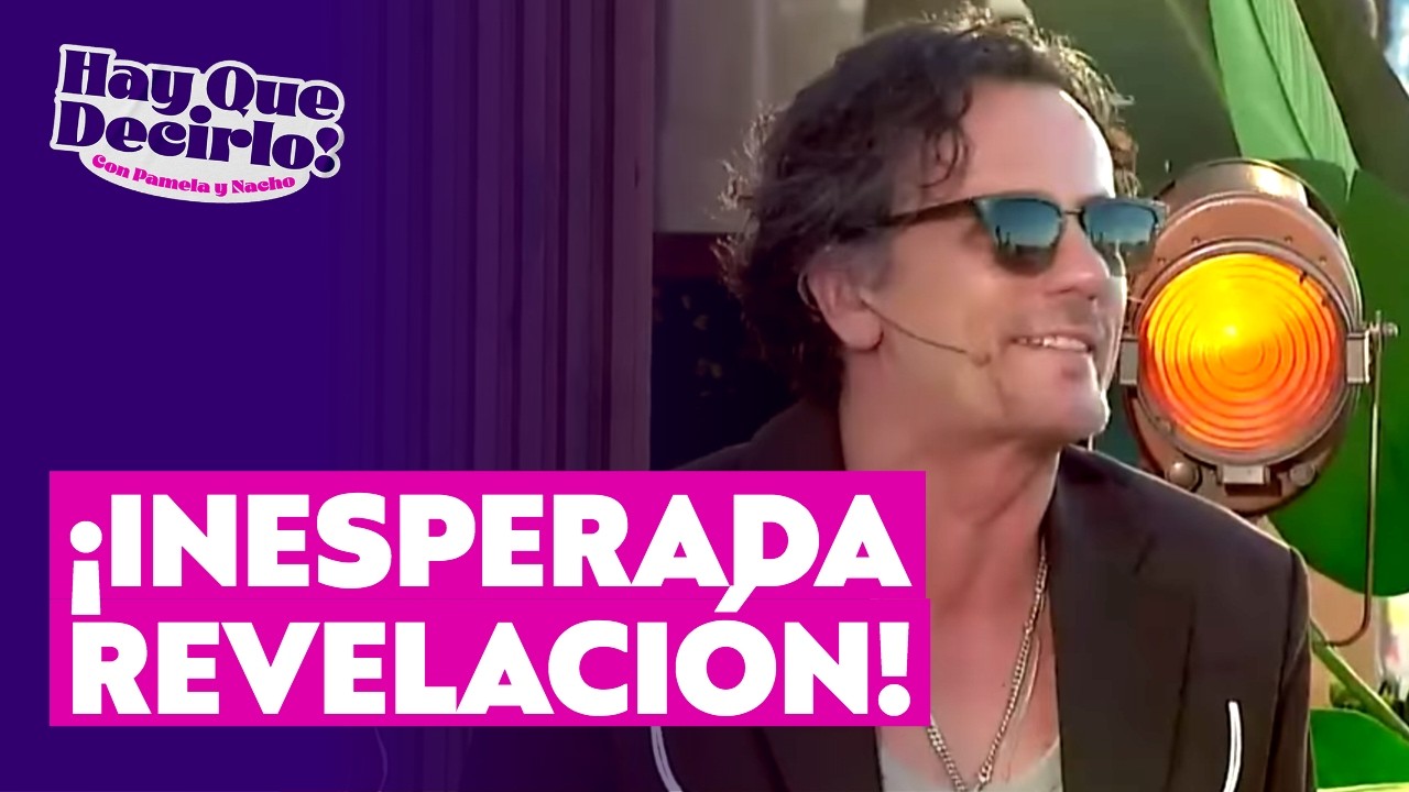 Sergio Lagos confesó que una figura de TV le envía mensajes todos los días l Hay Que Decirlo