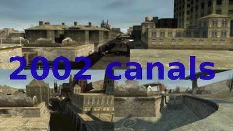 Half Life 2 Beta: 2002 Canals maps.
