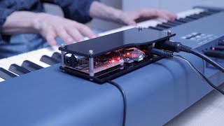 Playing Chopin with Arduino and WAV Trigger (realistic DIY piano sampler with dynamics) screenshot 3