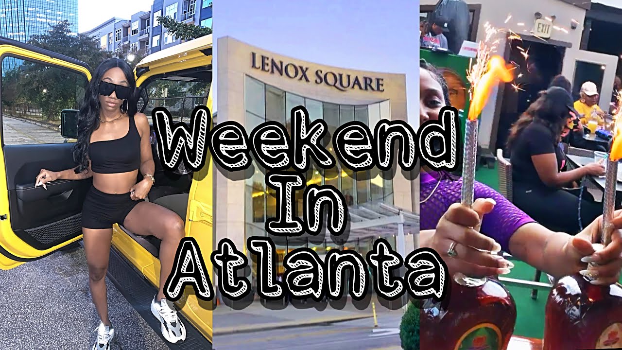 Weekend in Atlanta Vlog Brunch, Lounge, Lenox Mall OTRX0 YouTube