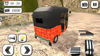 Tuk Tuk Offroad Rickshaw Hill Driving Game || Tuk Tuk Auto Rickshaw Game - Rickshaw Racing screenshot 5