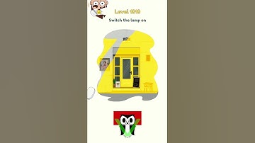 inavb DOP 2 Level 1010 Switch the Lamp On | Delete One Part Gameplay Solution #shorts #DOP2