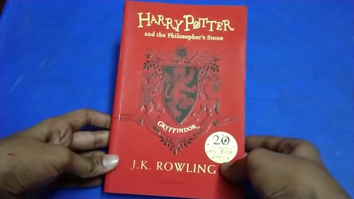 Harry potter and the philosophers stone gryffindor edition