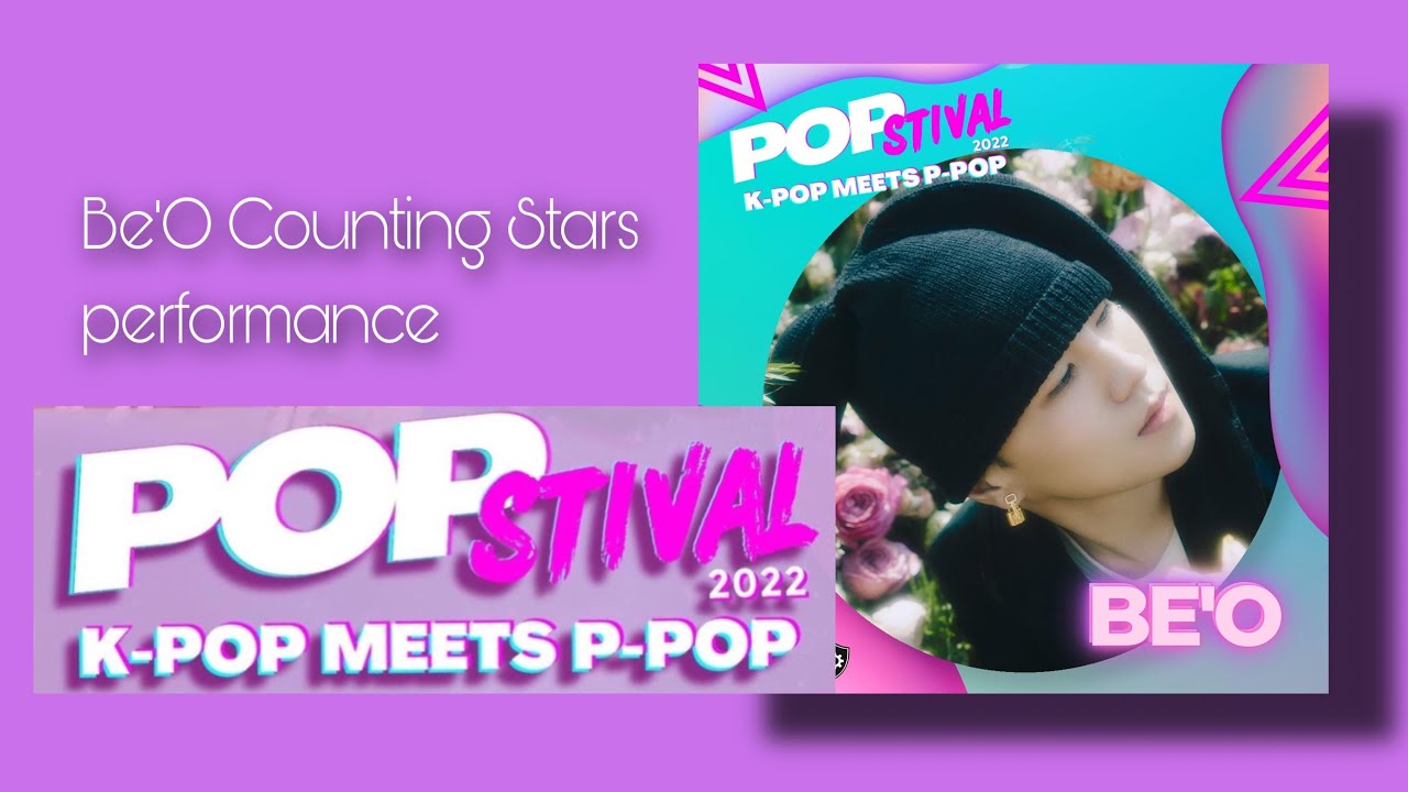 Be'O Counting Stars performed in MANILA