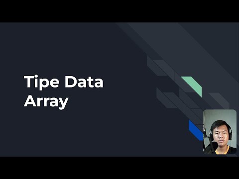 Dasar Pemrograman Golang - [13] Tipe Data Array