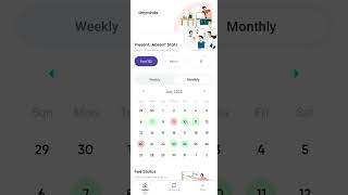 interactive calendar in mobile React native and expo #mobilesoftware #codingtutorial
