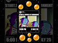 start tournament of power #dragonball