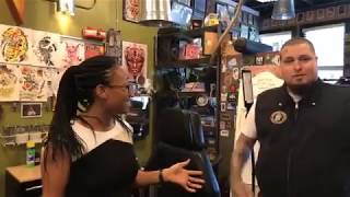 SavannahNow Live: Visiting Kustom Hustle and Marcus Dove prior to the Savannah Tattoo Festival