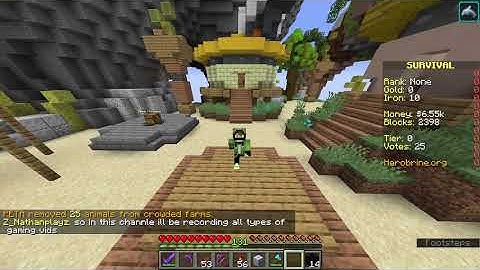 My first video Minecraft herobrine.org video (intro)