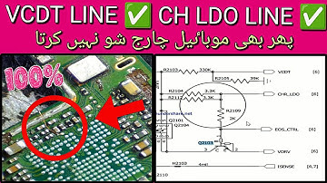 Vcdt line Ok CH LDO line Ok But Charging Not Showing Full Details //Infinix X680 Charging Problem ✅✅