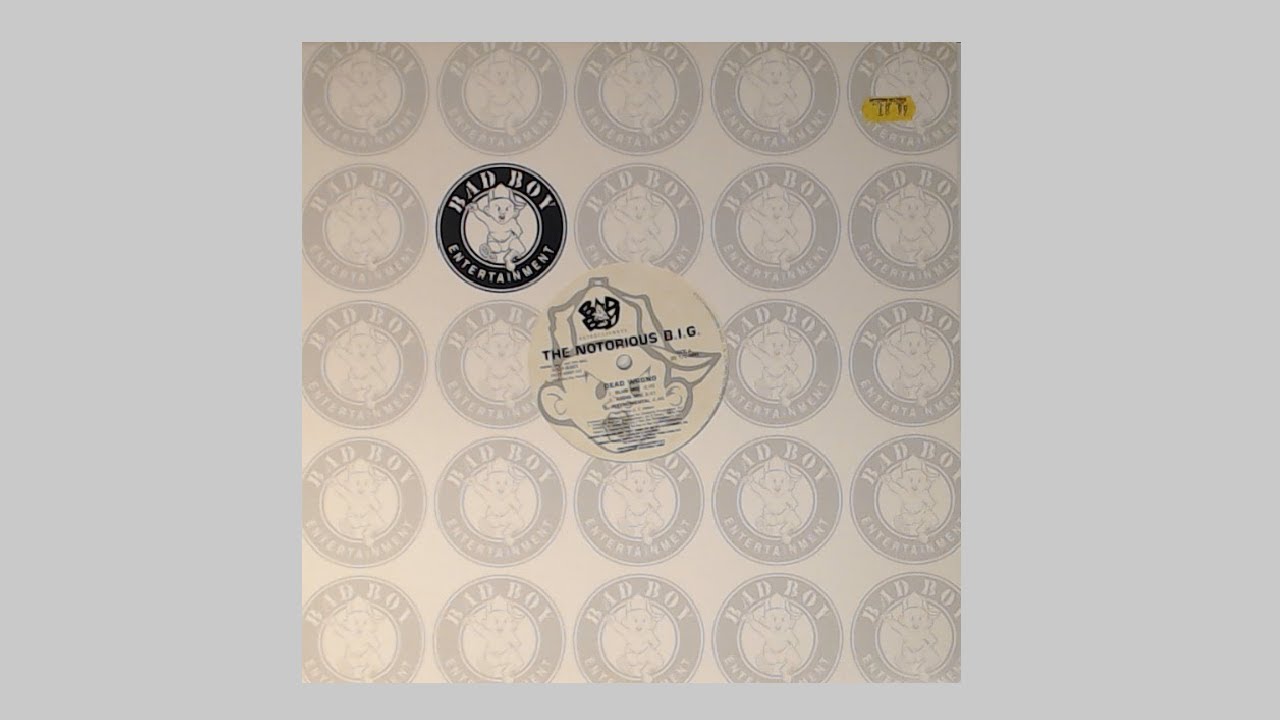 Notorious B.I.G. - Dead Wrong (No Eminem) + Instrumental - 1999 Bad Boy Entertainment Promo - Vinyl