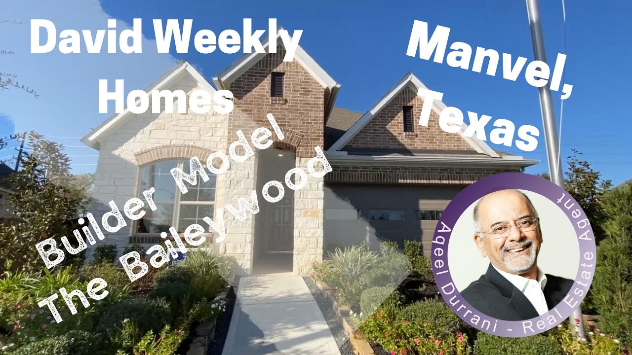 David Weekly Homes The Baileywood 2,080 SF 3 Bedroom Manvel