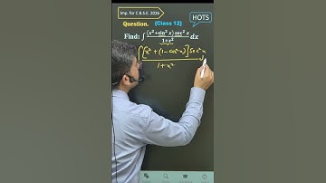 Integration HOTS 🔥 2 Marks Question | CBSE Board 2026 | Easy if Smart! #shorts
