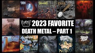 2023 Favorite Death Metal - Part 1