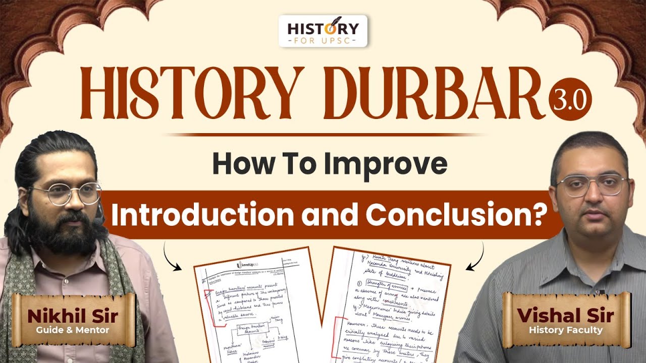 How to Write Introduction & Conclusion in UPSC Answers? 5 Elements by Nikhil Sir & Vishal Sir