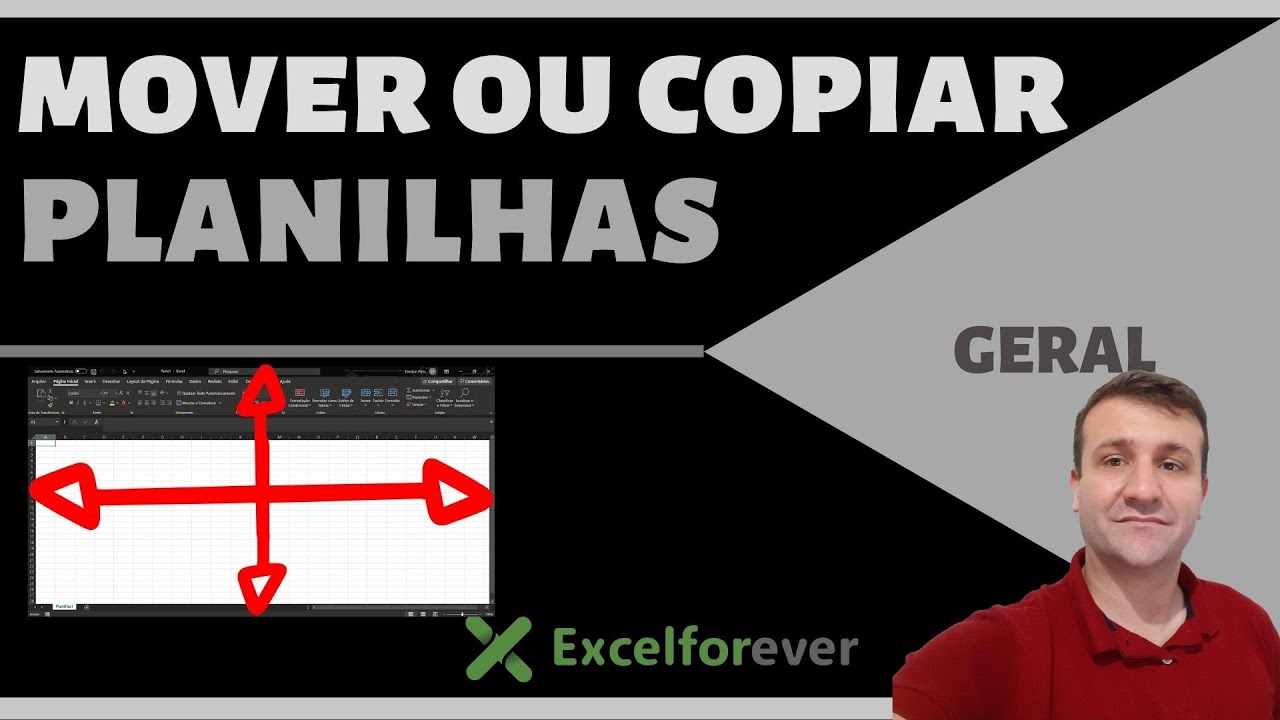 Mover ou copiar planilhas no Excel - YouTube