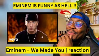 Eminem - We Made You (Official Music Video) REACTION
