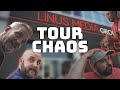 LTX 2023: The TOUR CHAOS When Dennis is the Guide - Touring Linus Media Group Studios with Creators