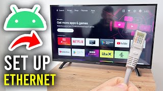 How To Setup Wired Ethernet Connection On TV - Step By Step