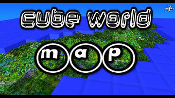 Cube world guide 1: The (mini) map controls,icons and more!