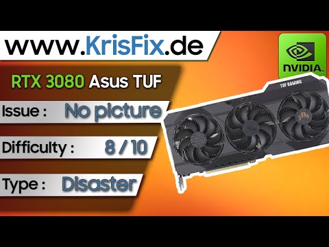 RTX 3080 ASUS TUF - Prior Repair Attempt Disaster - Can this be fixed? #krisfixgermany #gpurepair
