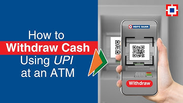 Withdraw your Money from ATM Without Debit Card | HDFC Bank ATM Withdrawal with UPI