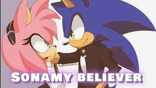 Sonamy believer 💙💖 *vídeo mío* #sonamy #kinemaster Espero les guste 👉👈✨