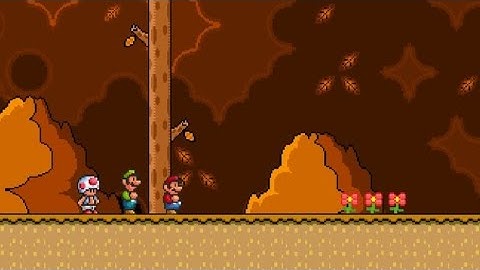 SMBX TheXTech - Custom Intro - Autumn Forest Tree