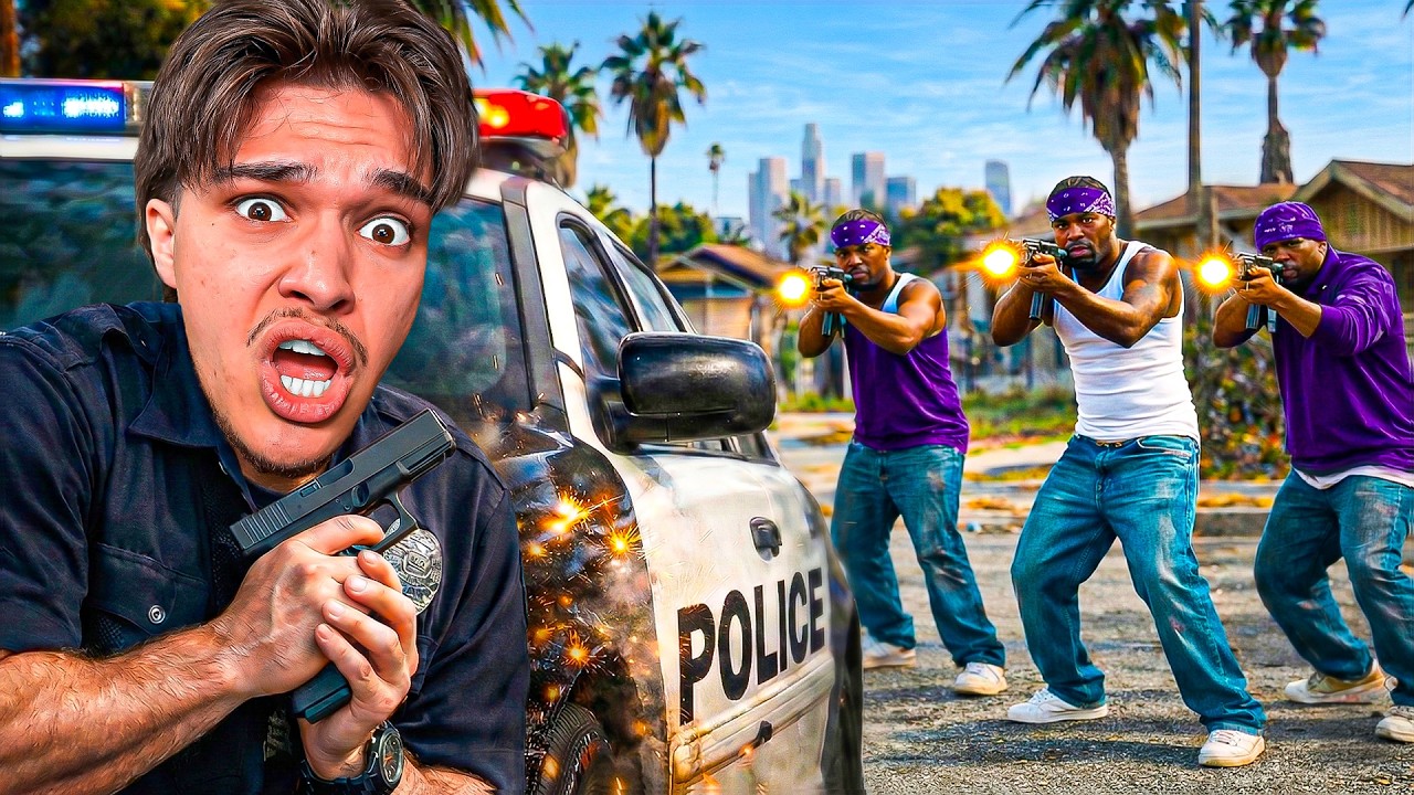 Je Deviens le Pire POLICIER qui existe sur GTA 5...