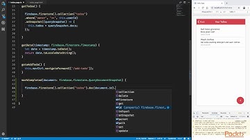 32 Changing ToDo Status   Building Mobile Apps with Ionic 4 Vi