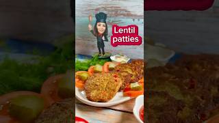 Red Lentil Fritters #food #recipe #mercimekli#fyp #viralvideo
