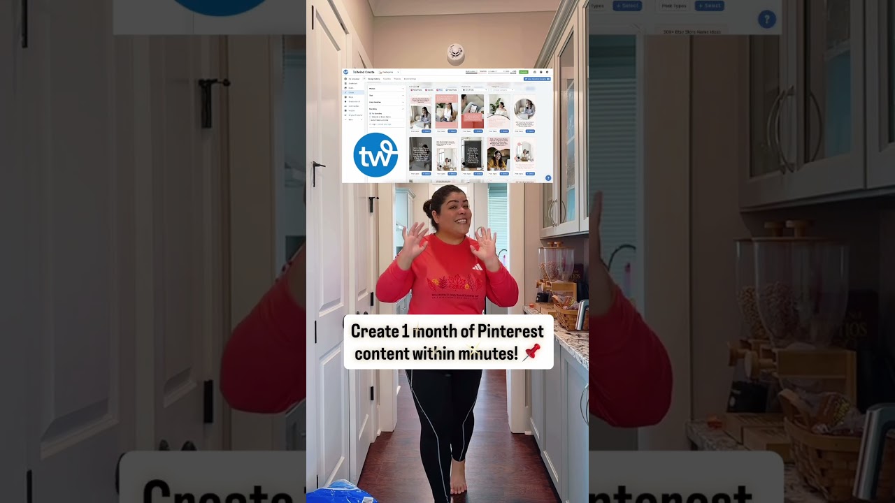 How I Plan 30 Days of Pinterest Posts in 1 Minute | Pinterest Marketing | Pin Generator 🎯