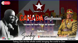 CANADA CONFERENCE (SVONDO NEJERUSAREMA ) - SUNDAY 23 NOVEMBER  2025 @RADISSON HOTEL, EDMONTON