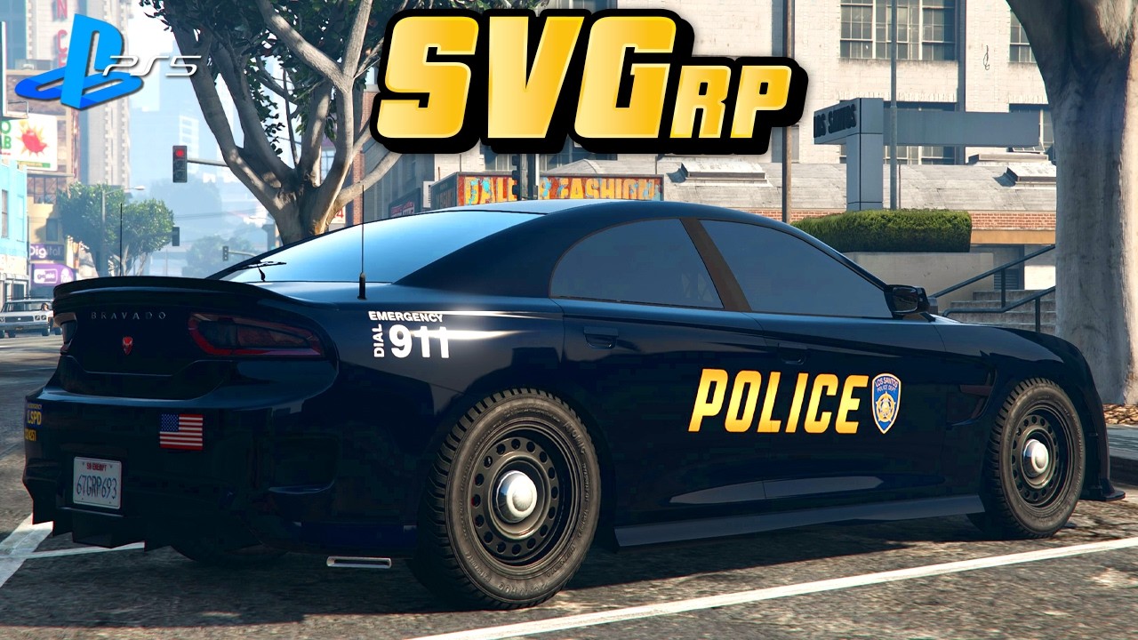 🚨 NEW COP CARS! LSPD PATROL on PS5 GTA RP | SVG RP | Number 1 Console ...
