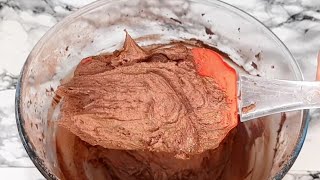 |طريقة عمل كريمة الشوكولا بدقيقة وحدة وبدون كريمة |ganache al cioccolato