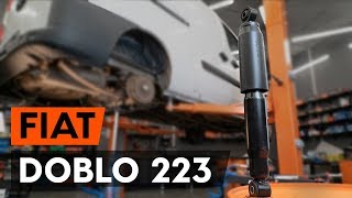 Hoe een schokdemper achteraan vervangen op een FIAT DOBLO 1 (223) [AUTODOC-TUTORIAL]