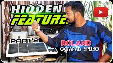 Hidden Features | Roland Octapad SPD30 Settings | part 2 | Yamaha & Roland Octapad Training