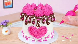 Sweet Heart Cake 🍰 Best Miniature Valentine's Day Cake Compilation 💖Mini Cakes Making