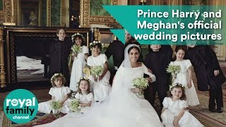 Prince Harry and Meghan Markle’s official wedding pictures as Duke and Duchess of Sussex
