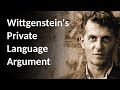 The private language argument