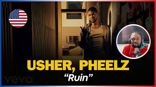 🚨🇺🇸 | USHER, Pheelz - Ruin (Official Music Video) | Reaction