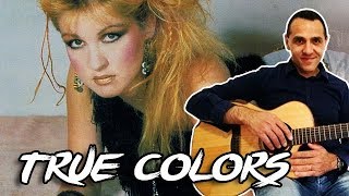 True Colours - Cyndi Lauper - Easy Guitar Lesson chords