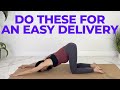 Pregnancy Stretches To Prepare For An Easy Delivery (Natural Birth Preparation)