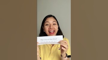 “Tui có thể thử cái náy này được ko?”. Trong tiếng Anh nói sao ta? | Ms Thuỷ KISS English