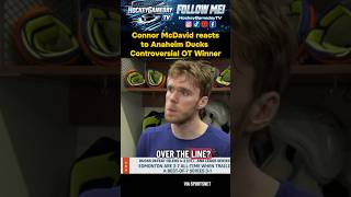 Edmonton #Oilers Connor McDavid reacts to Anaheim #Ducks GM 4 OT Winner #NHL #Hockey #fyp #foryou