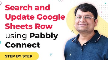 How to Search and Update Google Sheets Row using Pabbly Connect