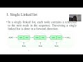 single linked list creation