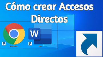 ↗️ COMO CREAR ACCESOS DIRECTOS - ↗️ Curso de computación desde cero