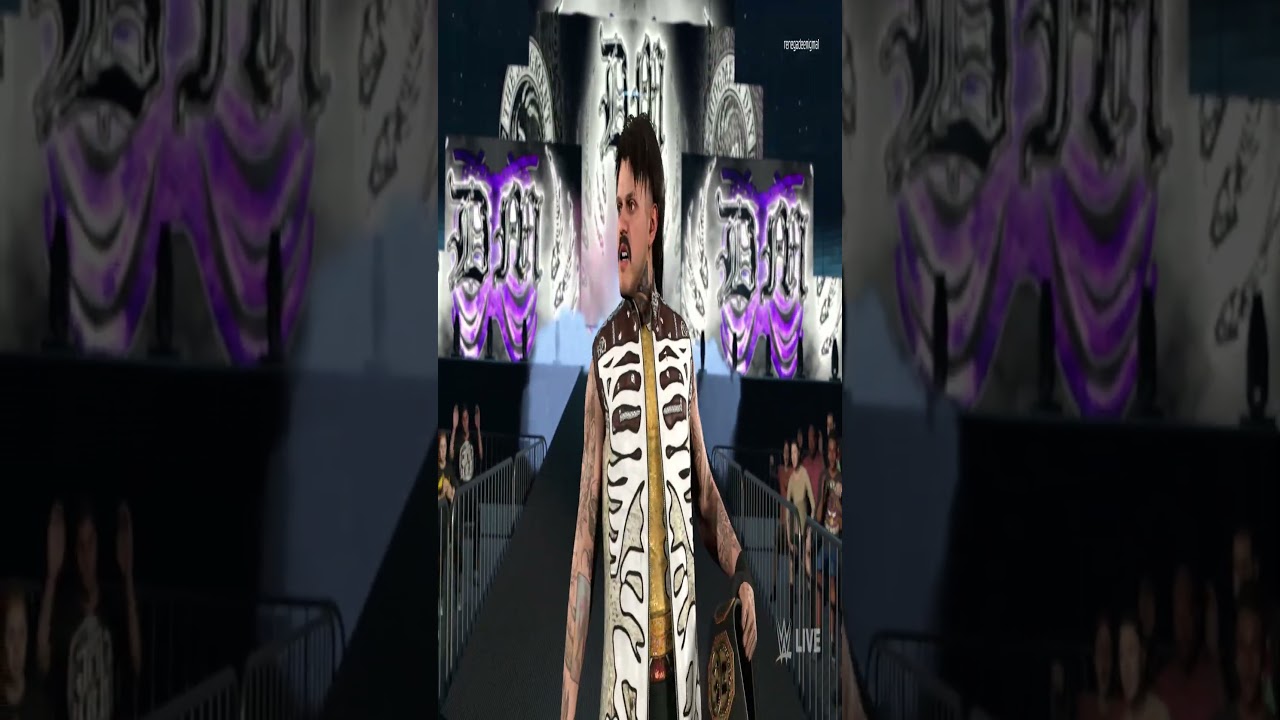 WWE2K26 Dominik Mysterio AAA Mega Champion Entrance Ringsidepass